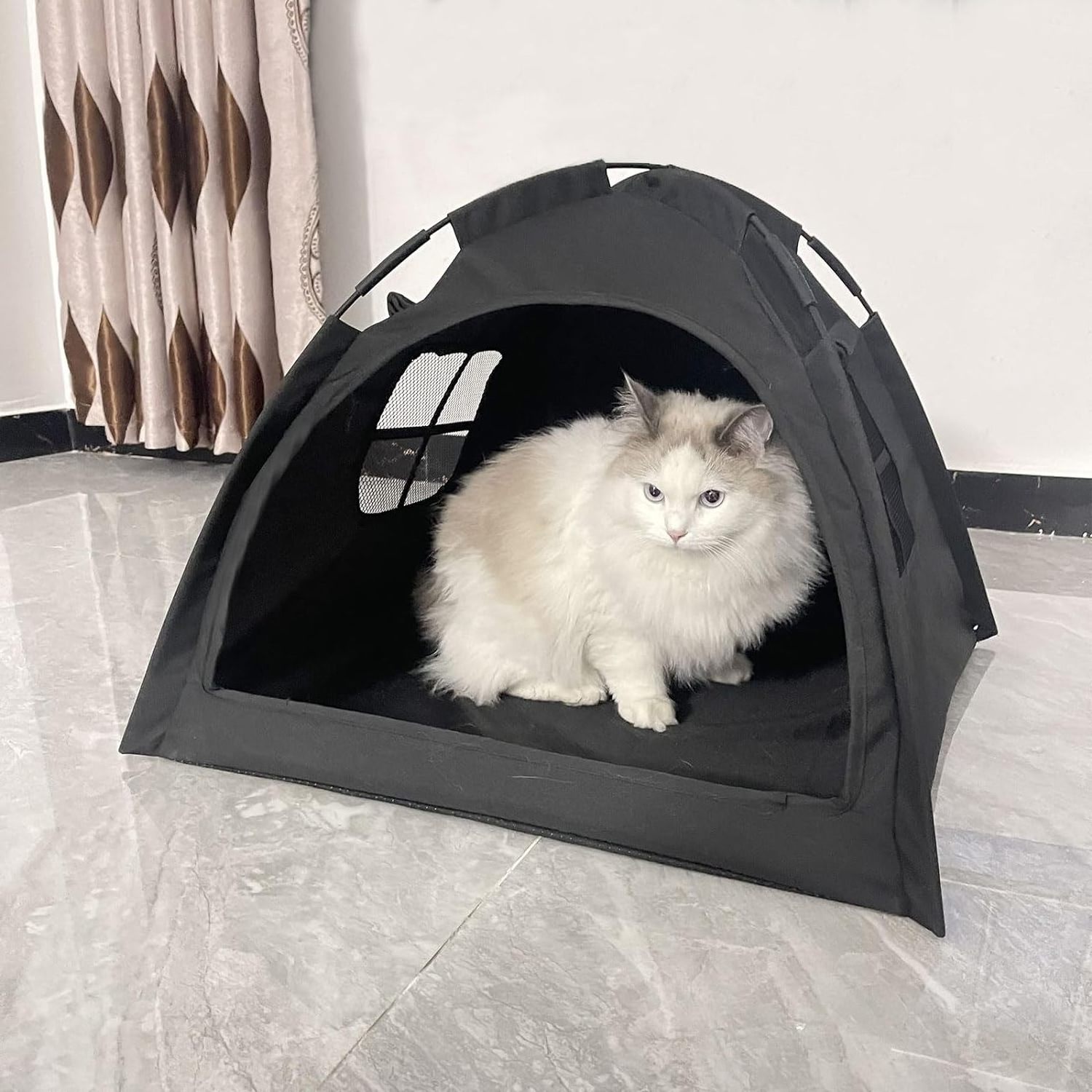 Outdoor Camping 4 Season Waterproof Mini Pet Tent Self Standing Oxford Breathable Cat and Dog Tent