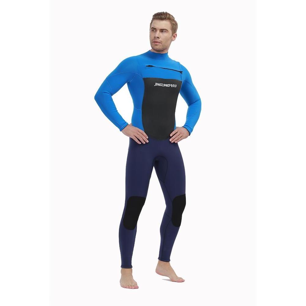 Manufacturer Wholesale High Quality Super Stretch Neoprene Chest zip Surfing Suit Men's Full Body Diving Wetsuit