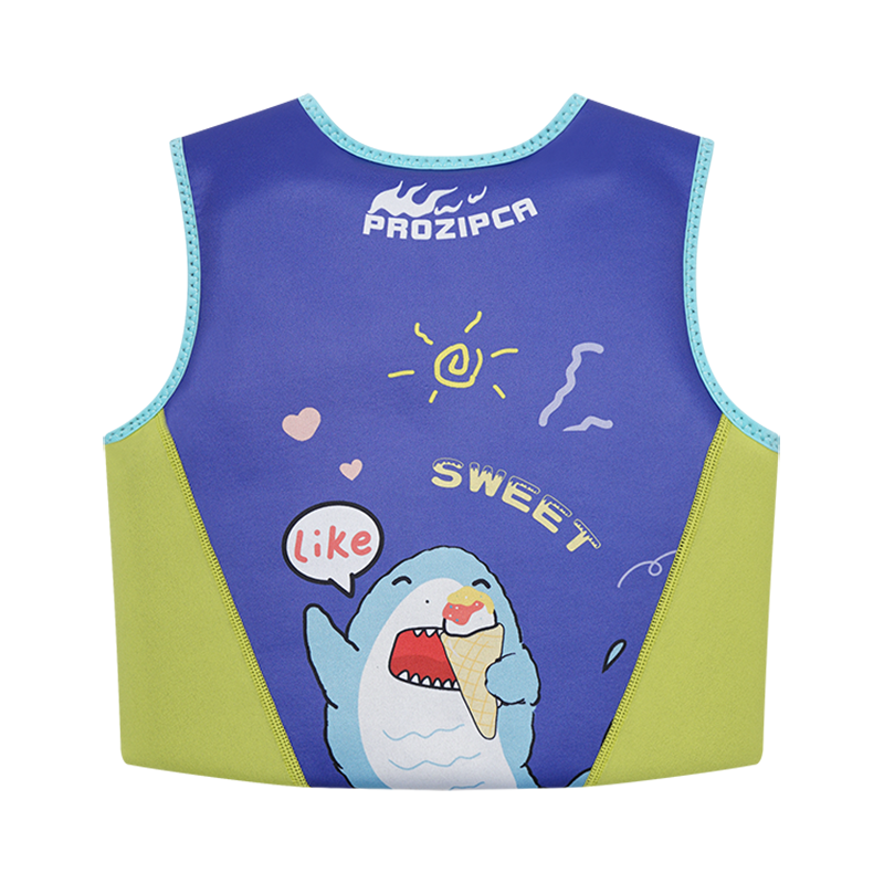 Custom safety PVC inflatable children swim vest kids swim life jacket other outdoor toys & structures