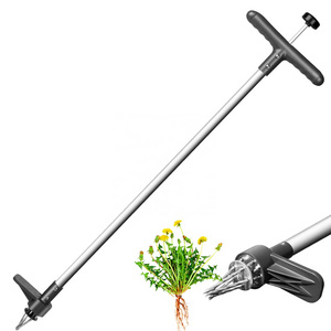 Upgraded Structure Manual Stand Up Weeder Remover Tool Cultivator Garden Weeding Hand Tool Weed Puller