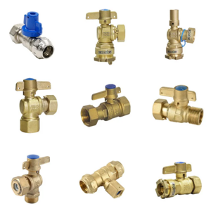 10 Years Warranty WRAS NSF Certificated 1/2"-2" Brass Lockable Ball Valve Brass Ball Valve PN16 Lock Key Brass Valve