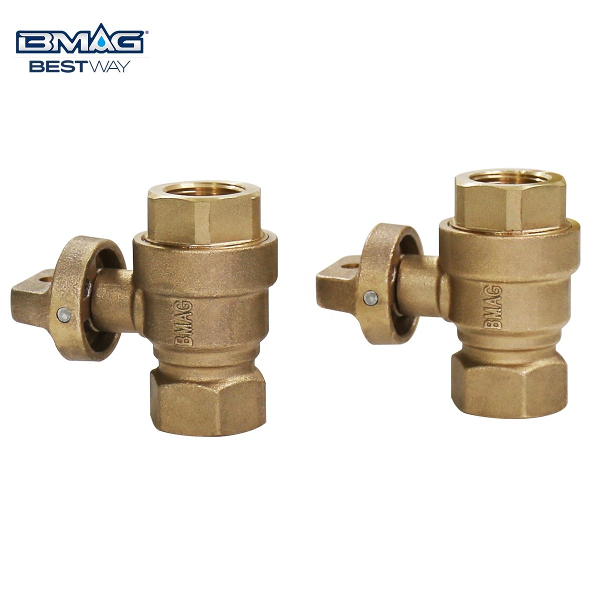 BWVA OEM ODM OBM 10 Years Warranty WRAS 3/4'' PN10/PN16 C83600 Bronze Ball Valve for Water