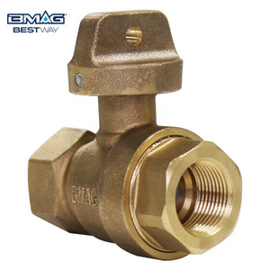 BWVA OEM ODM OBM 10 Years Warranty WRAS 3/4'' PN10/PN16 C83600 Bronze Ball Valve for Water