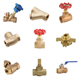 BWVA 1/2"-2" BSP NPT Female Thread Bronze Valve Serises High Pressure Bronze Water Swing Check Valve Non Return Valve