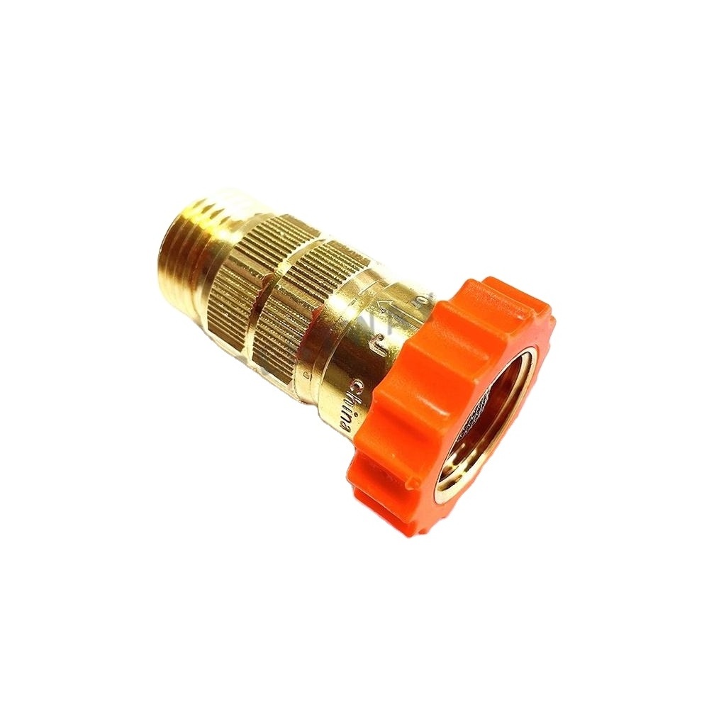 40psi 50psi 60psi RV Inline Water Pressure Reducer Lead-Free Brass Water Pressure Regulator for RV Plumbing System