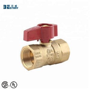 BWVA CSA Certification 1/2" 3/4" 1" NPT Thread Gunmetal Valve Lpg Gas Valve