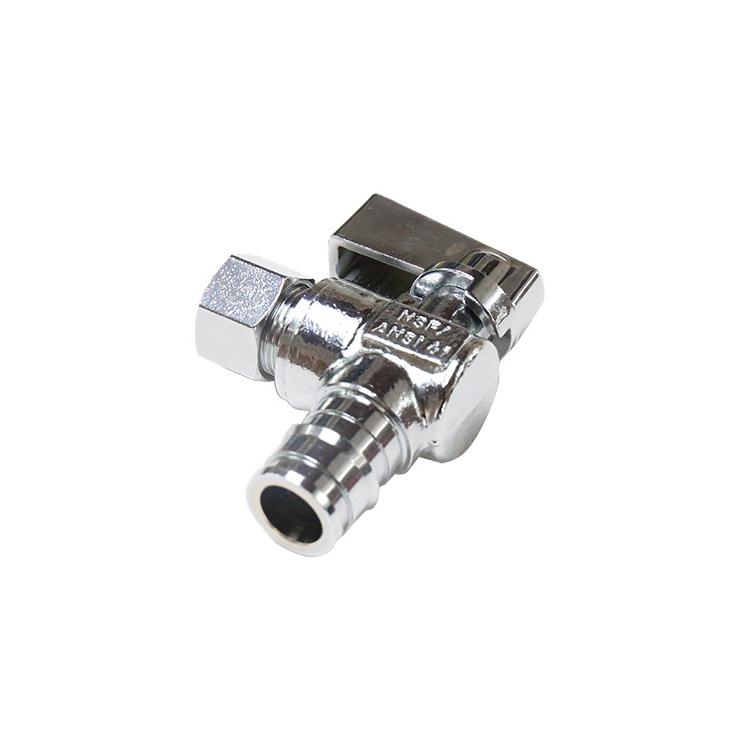 BWVA Good Reputation Factory Quick Open Shut Off Valve Water Angle Valve Brass Washing Machine Valves General Support Bestway