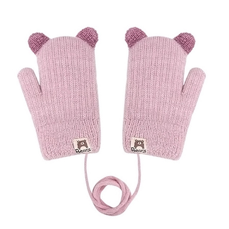 Baby Knit Mittens Cover Your Baby's Whole Hands Prevent Baby from Scratching Things