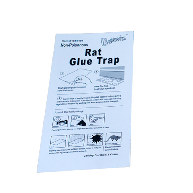 BSTW pest control with rat glue trap rat glue moue glue trap