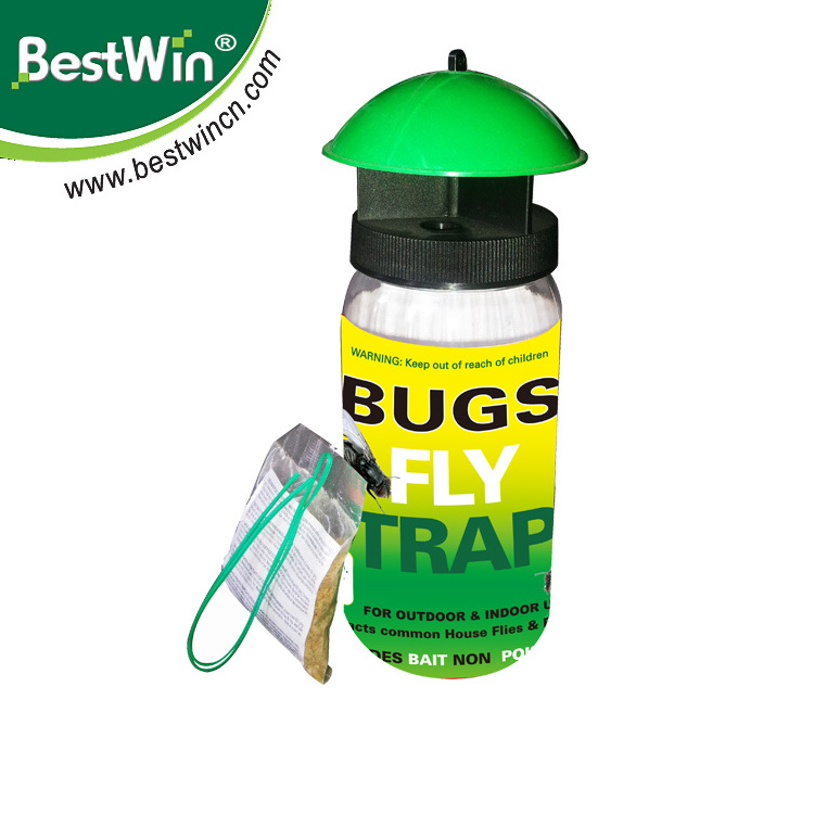 high efficient fly bottle catcher, portable fly catcher, long lasting bottle trap with fly bait