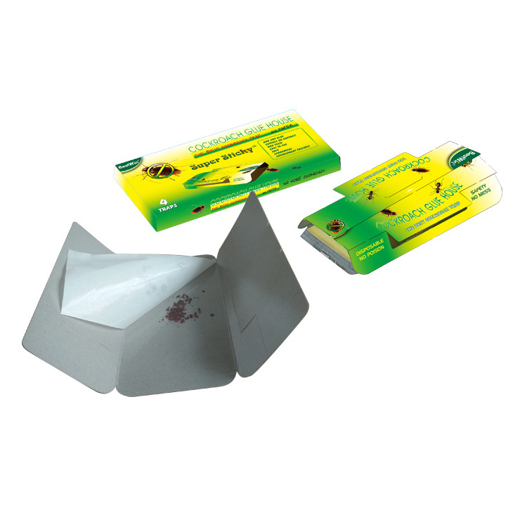 EPA certification garden tool pest control products cockroach glue trap with effective bait