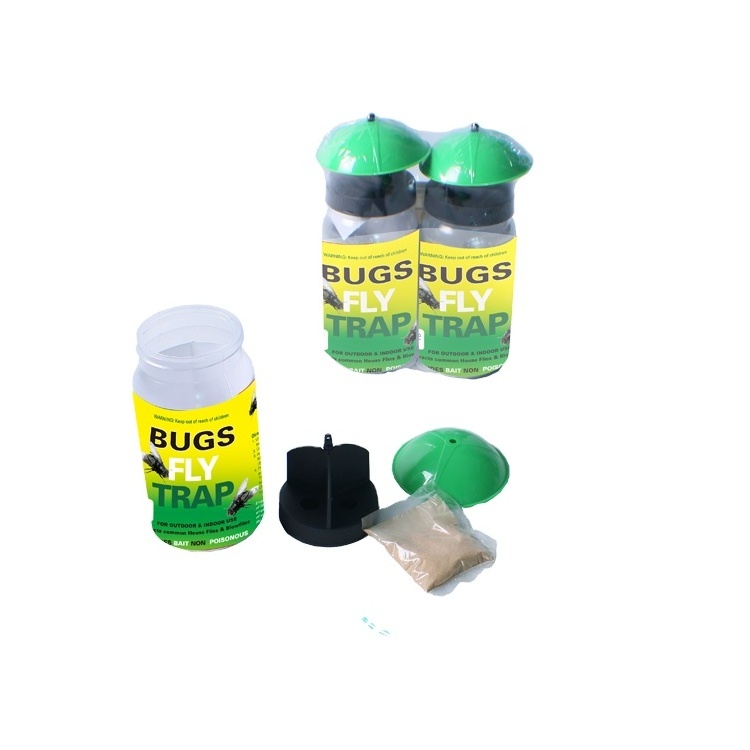 high efficient fly bottle catcher, portable fly catcher, long lasting bottle trap with fly bait