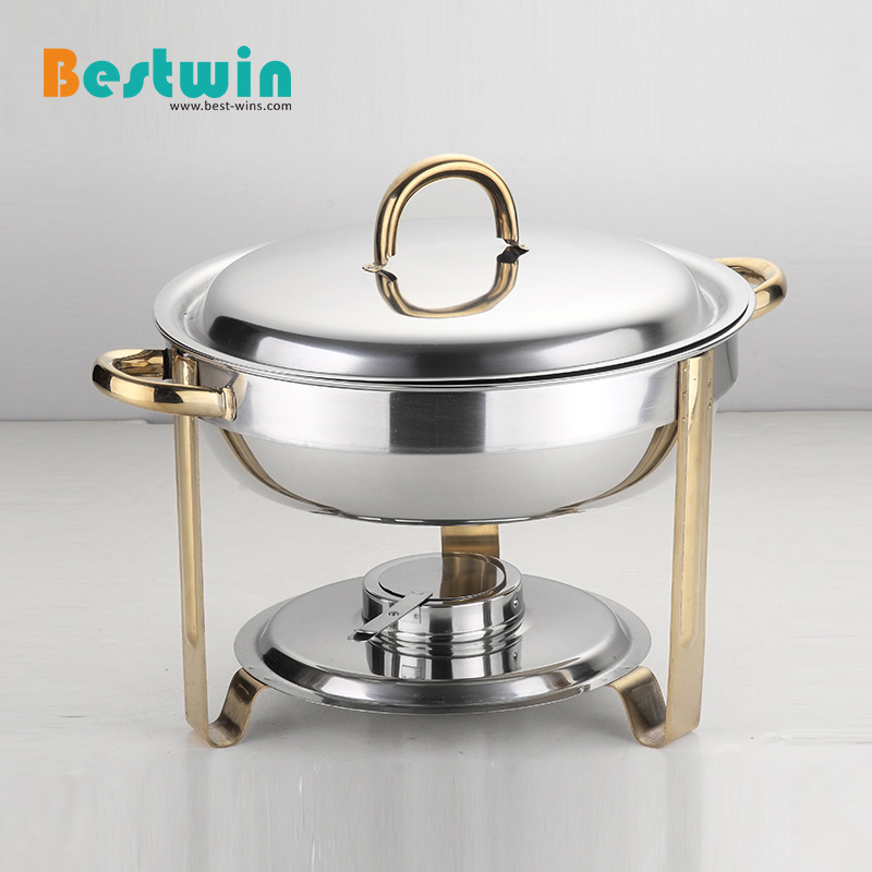 Restaurant Hotel Foodservice Rectangle Round Oval Economy Stainless Steel Buffet Chafer Display Food Warmer Chafing Dish