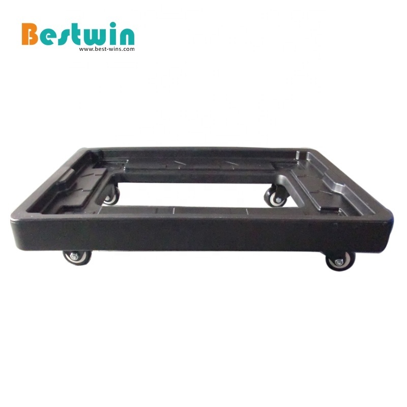 Hotel Restaurant Movable Food Transport Trolley Plastic Dolly for Insulated Food Pan Carrier