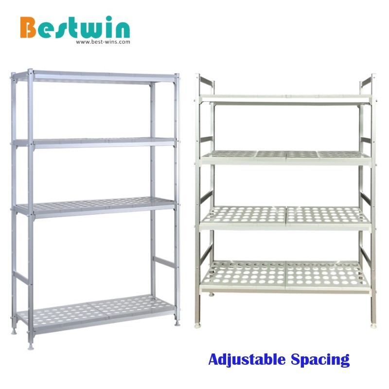 Aluminum Rack Cold Room Commercial Kitchen Shelving Food Goods Storage Shelf