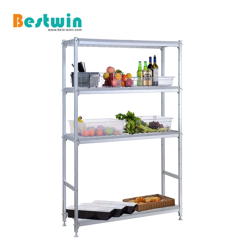 Aluminum Rack Cold Room Commercial Kitchen Shelving Food Goods Storage Shelf