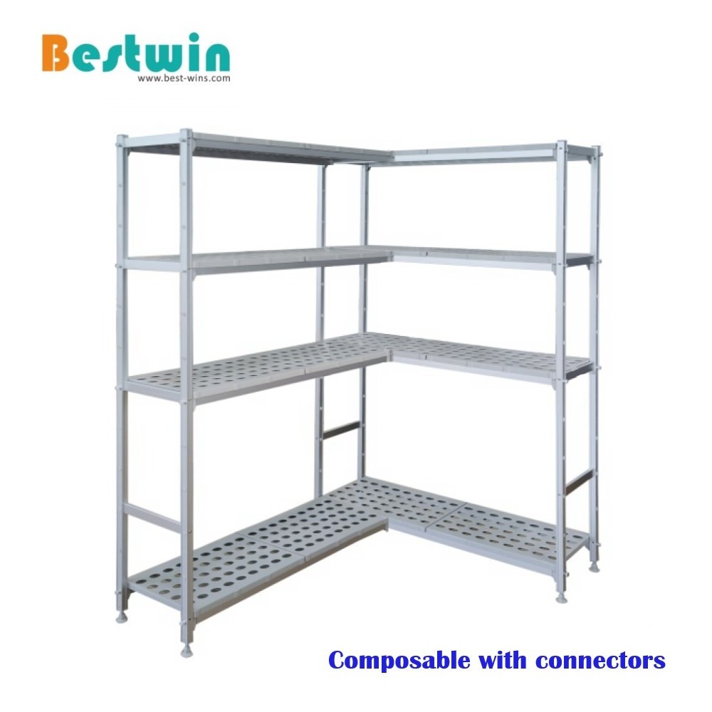 Aluminum Rack Cold Room Commercial Kitchen Shelving Food Goods Storage Shelf