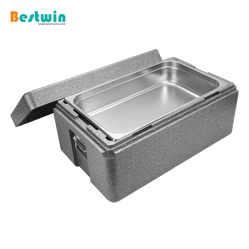 32L-136L Camping Cold Chain EPP Foam Insulated Container Food Delivery Thermal Bin Ice Chest Cooler Box