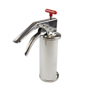 Stainless Steel 304 Hamburger Hot Dog Ketchup Tomato Chili Sauce Gun Condiment Dispenser