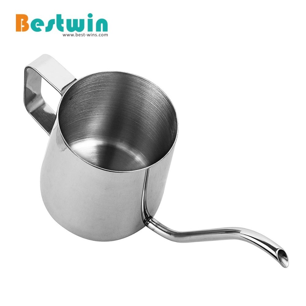 Stainless Steel 304 Spout Tea Pot Hand Drip Long Narrow Coffee Kettle