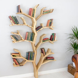 New country style tree bookshelves store bookshelves to decorate the home