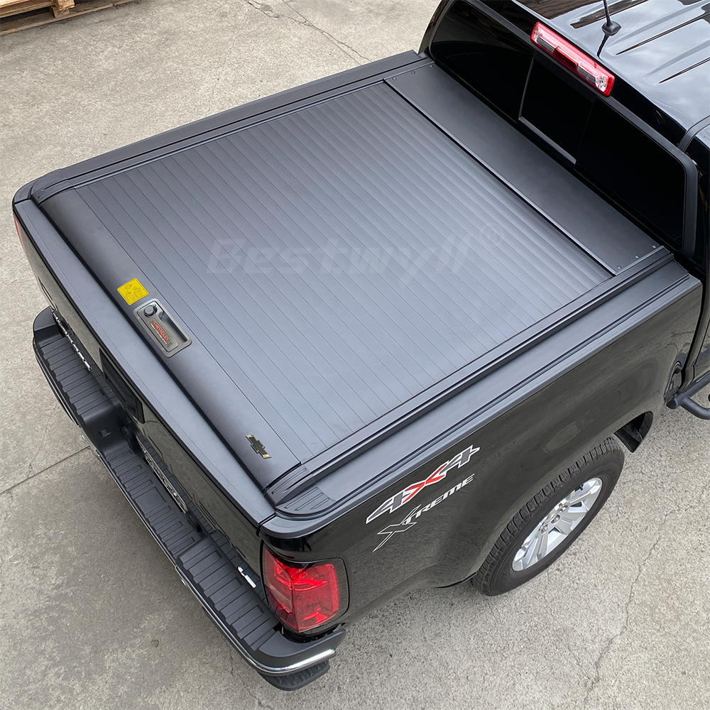 BESTWYLL Cubierta Retractil Para Truck Pick Up Bed Tonneau Cover Manual Roller Lid For Chevrolet Chevy Colorado(Usa Version) K21