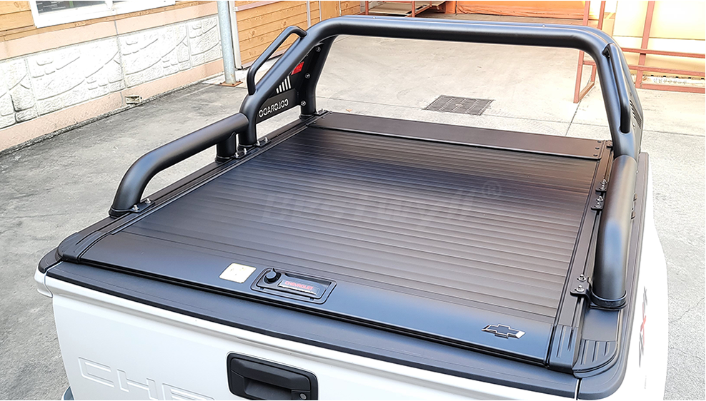 BESTWYLL Pickup Hard Retractable Tonneau Roller Lid Manual Truck Bed Cover For Chevrolet Chevy Colorado (Thailand Version) K23