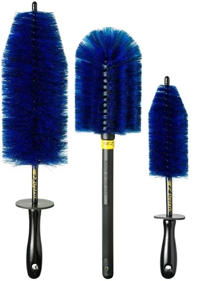 Household&car wash shop cleaning tools car clean wheel brush 3 size car handheld tire cleaning brush