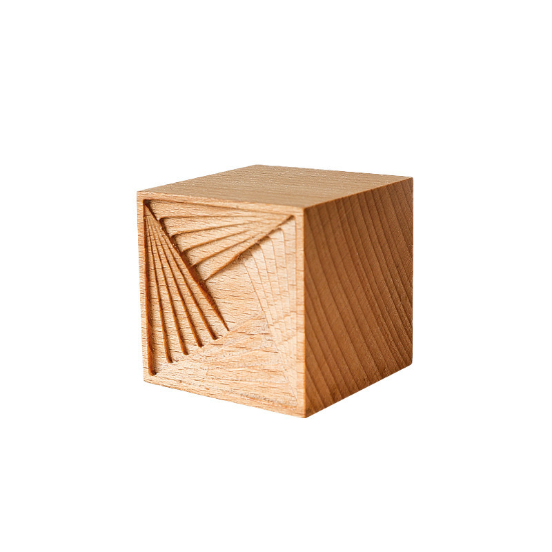 Home rectangular irregular plane ornament essential oil diffuser living room bedroom desktop aromatherapy wooden aroma diffuser