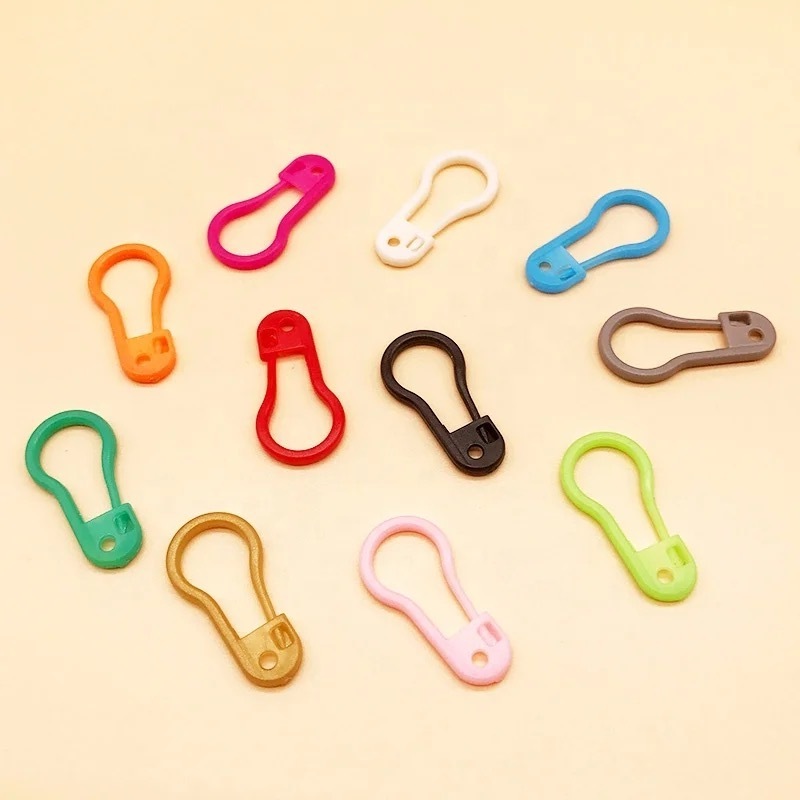 Gourd Shape Knitting Tool Colorful Anti-tamper Pin Plastic Mark Button Sweater Counter Crochet 1000pcs Stitch Markers