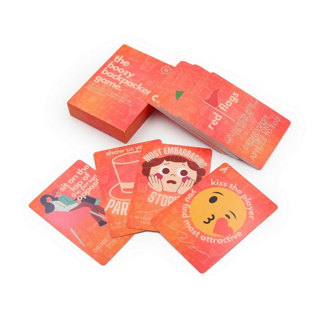 Advertising card cheap custom printing gestures fun party card game printing game playing cards