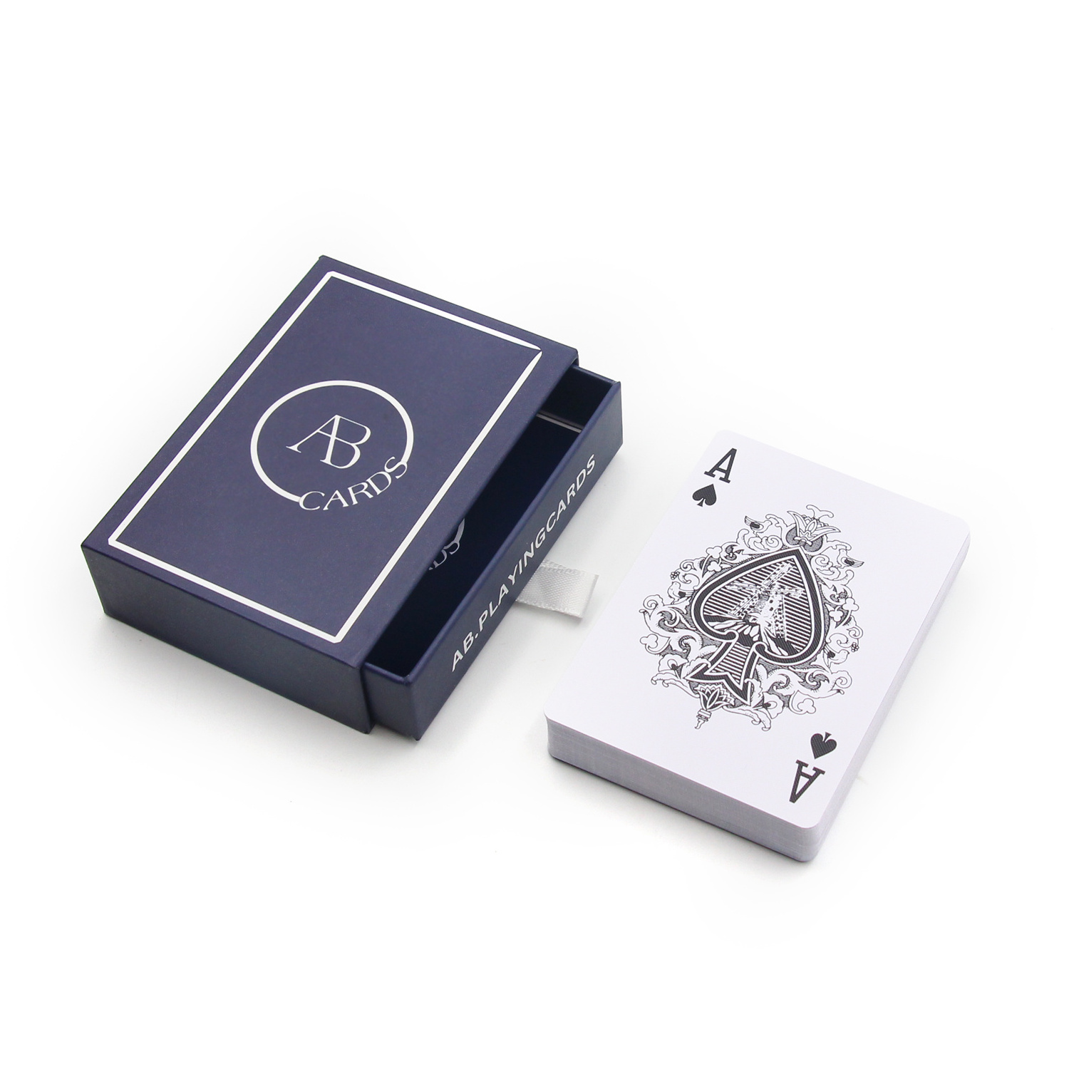 Printing Custom Design Logo Promotional Gift drawer box Playing Cards Gambling Poker Cards wholesale  playing cards sleeves