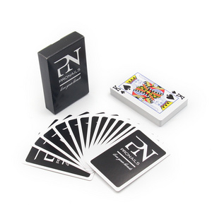 Morden custom unique durable plastic bridge printing customized card children with boxes 2 decks playing cards