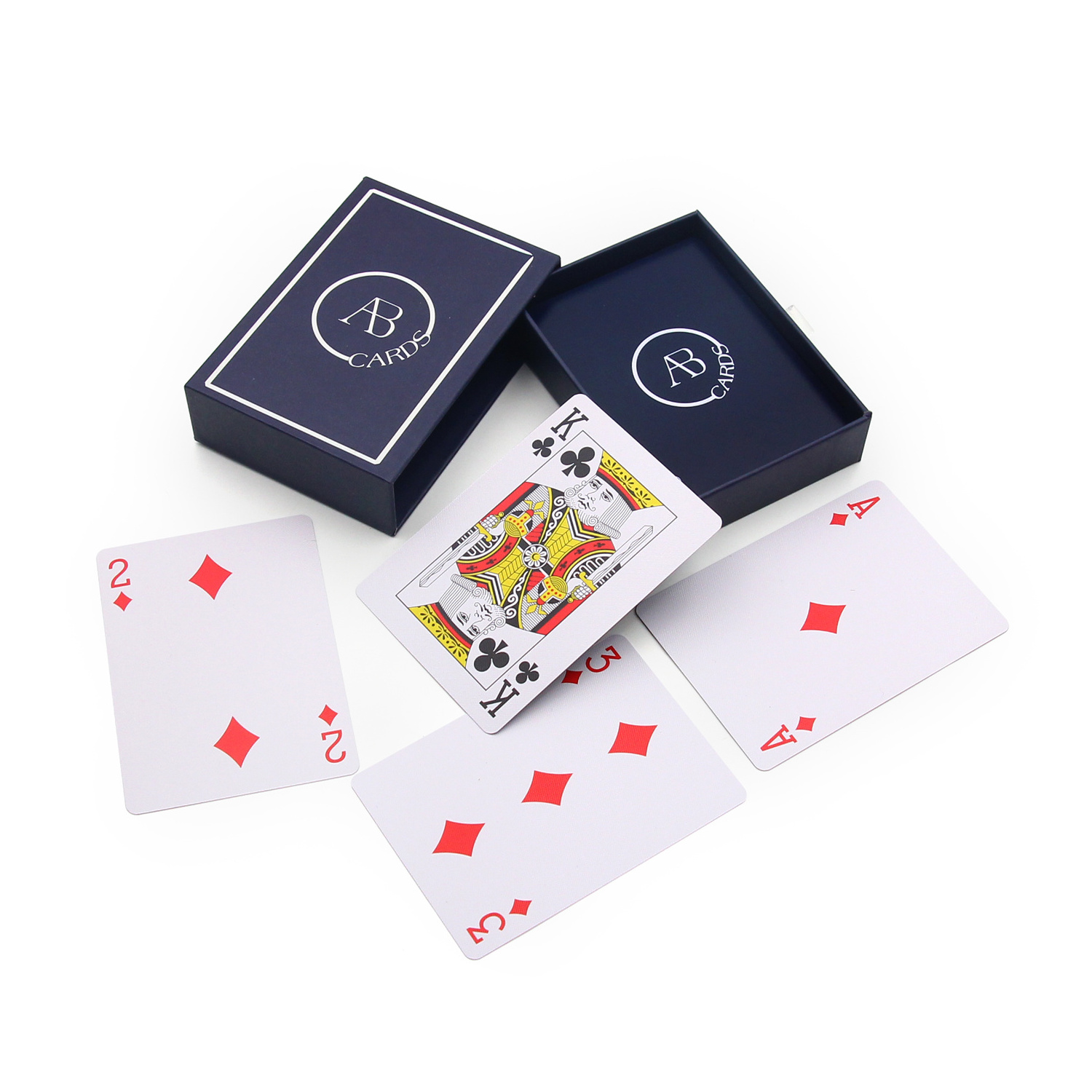 Printing Custom Design Logo Promotional Gift drawer box Playing Cards Gambling Poker Cards wholesale  playing cards sleeves