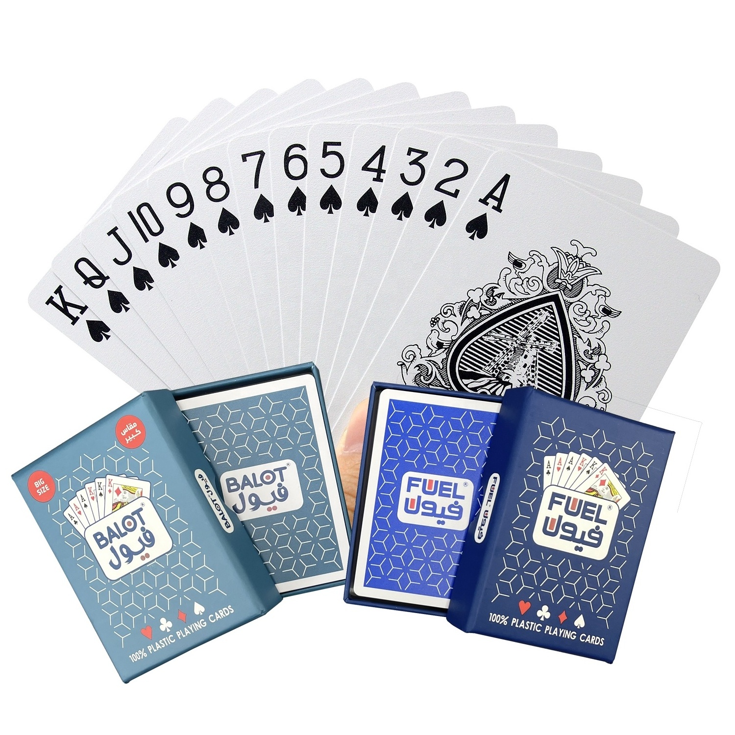 22 Years Professional Factory Custom Printing Bridge Poker Size US Saudi Kuwait Paper Plastic Playing Card Custom Poker Cards