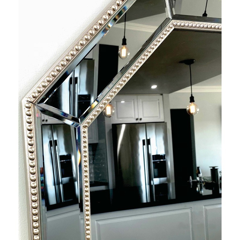 Big Mirror Luxury Bevel Stand Decorative Hanger Framed Antique Gold Floor Dress Rectangular Decorative Mirrors Living Room