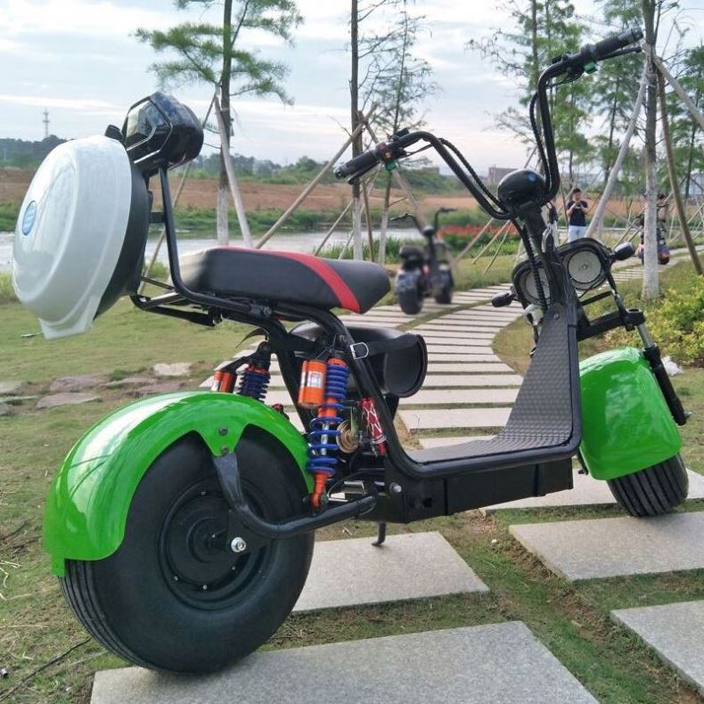 YIDE SCOOTER 3 Wheel Citycoco Big Seat Fat Tire Motorcycle Three Wheel Electric Scooter