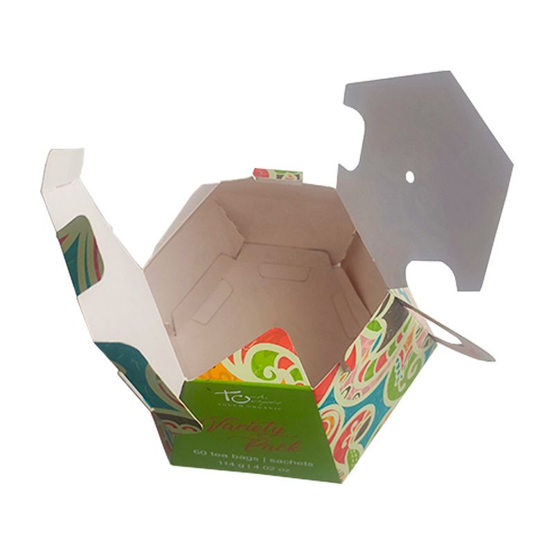 Customized Teapot Shape Card Paper Box For Tea Coffee Gift Packaging Paper Box