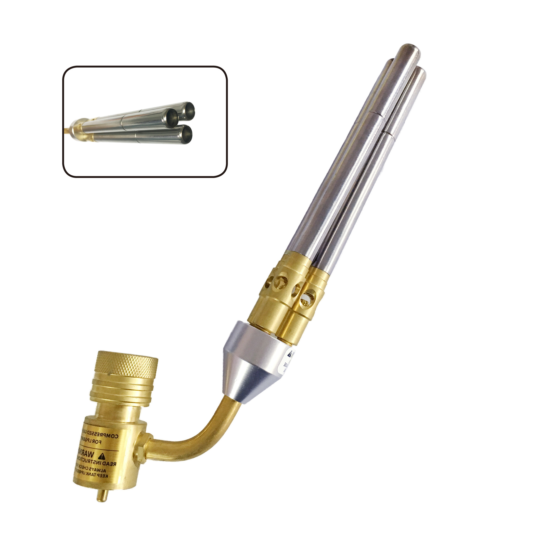 self ignition propane soldering torch mapp gas welding torch with brass head