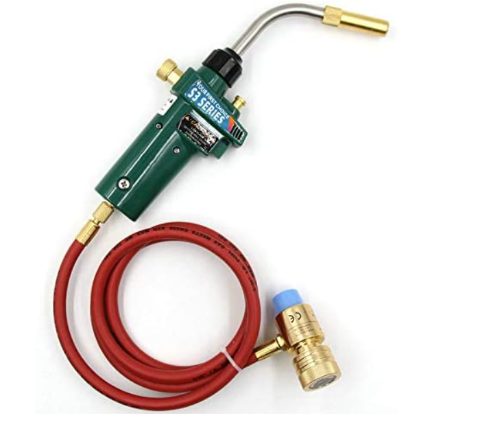 MAPP Welding Gas Torch Gas Self Ignition Turbo Torch With Hose Solder Propane Welding Torch For Plumbing