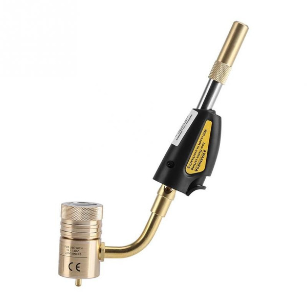 Gas Self Ignition Turbo Mapp Welding Torch For Soldering And Brazing