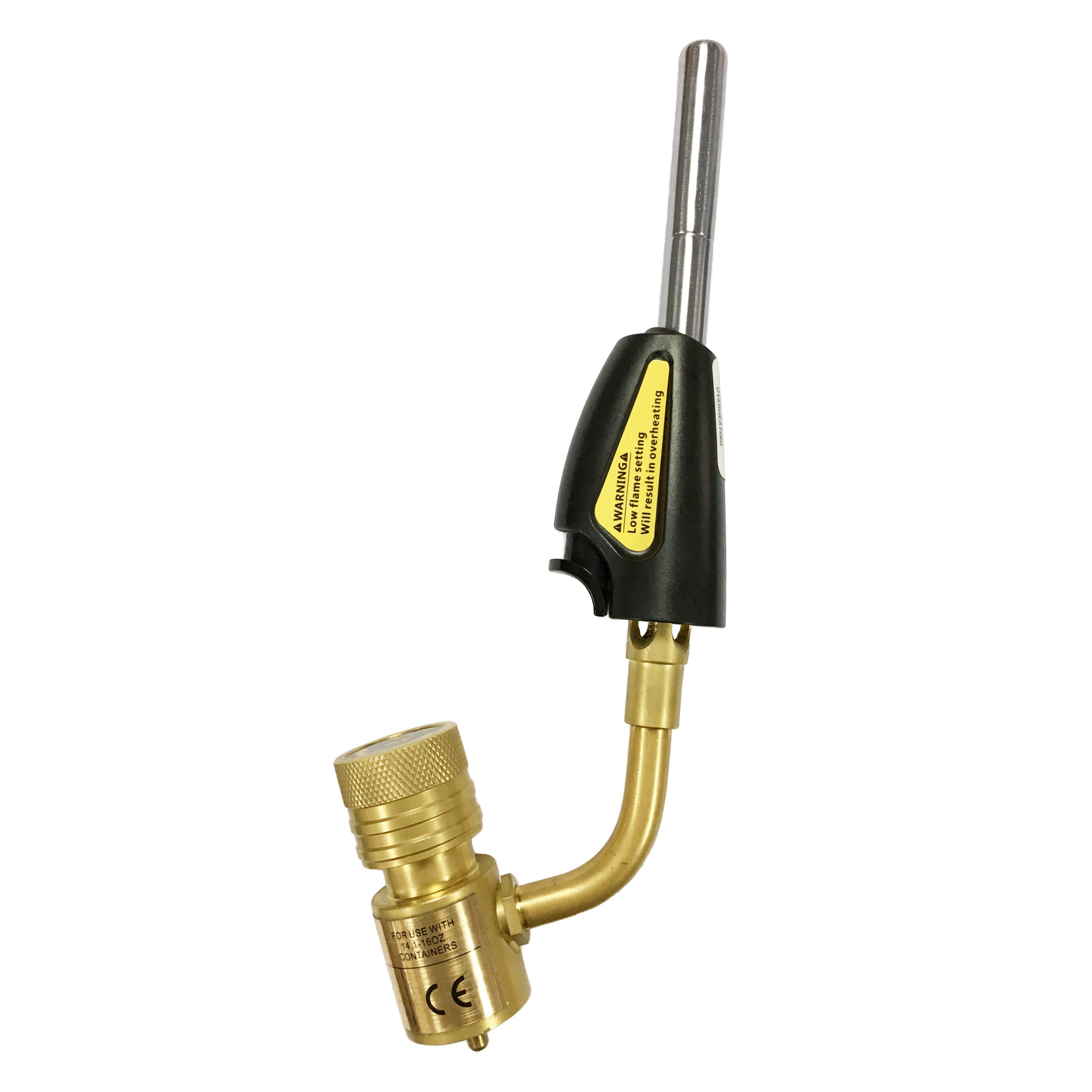 Portable mapp propane gas welding Hand torch with flame lock