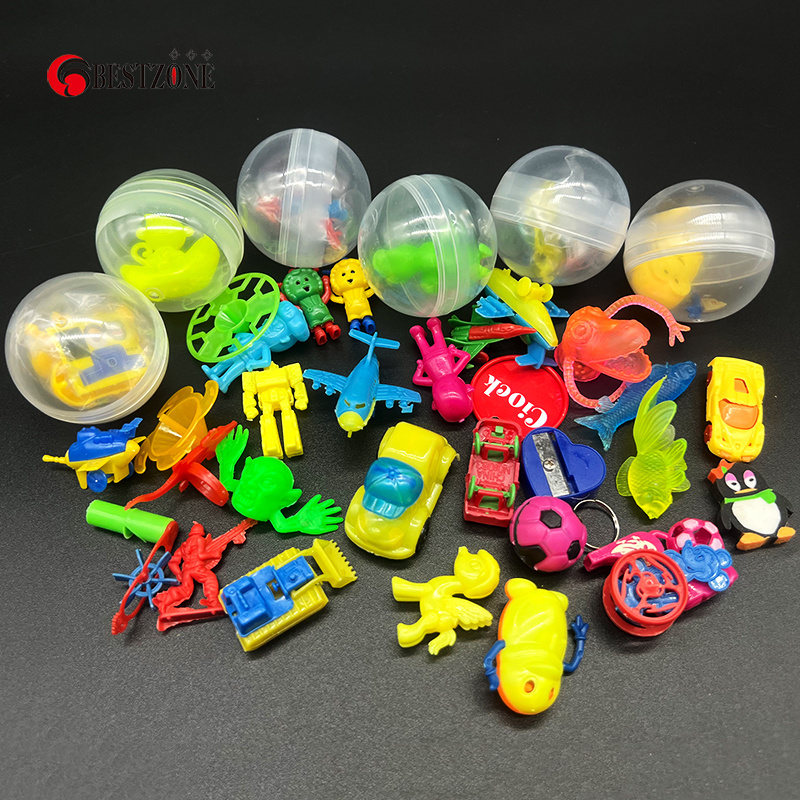 50mm 2 Inches  Fully Transparent Vending Machine Capsule Toys vending balls for Gachapon Vending Machine