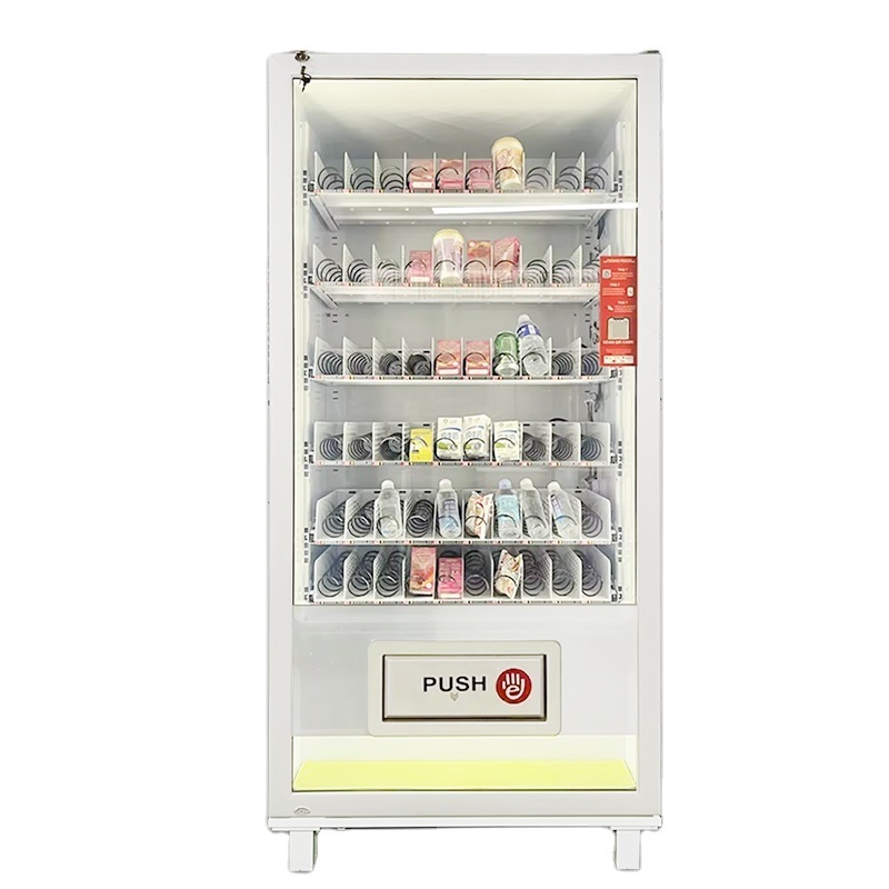 QR code snacks and drinks  vending machine with