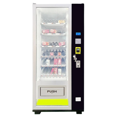 drink vending machine large capacity combo candy and snack for foods and drinks vending machine for convenient store