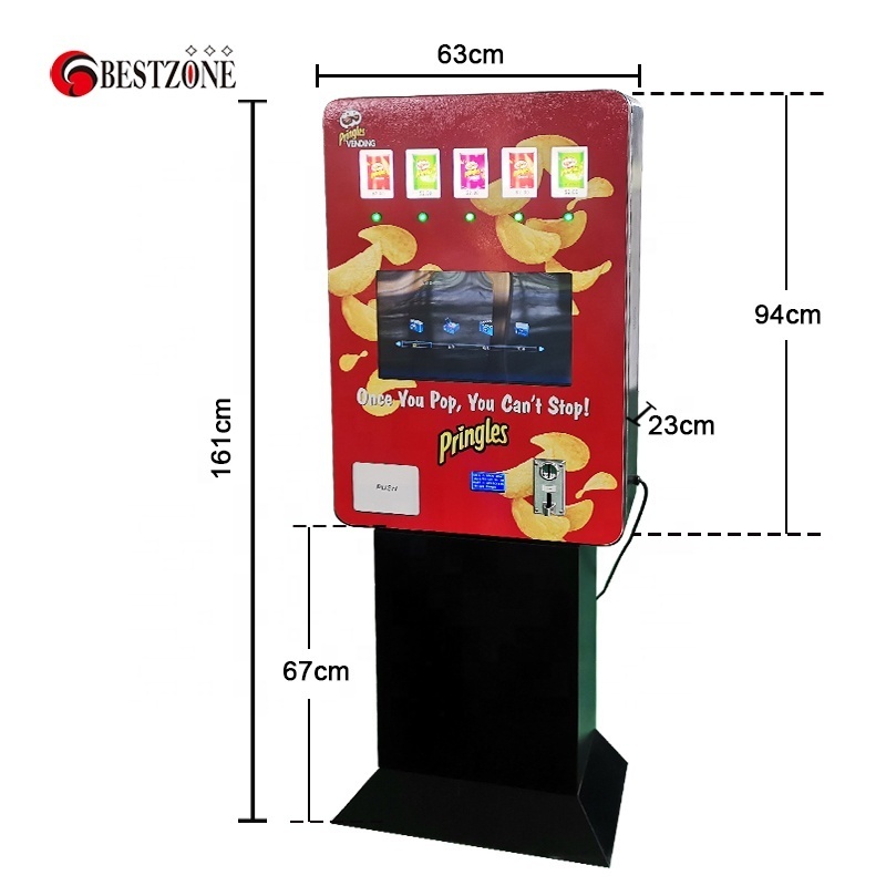 Pringles     Drinks  Snacks Combo  Customized  Vending Machine