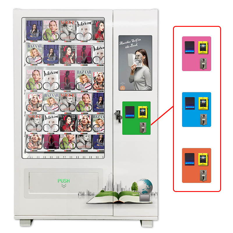 Library School Books Vending Machine scholastic book notebook vending machine for sale