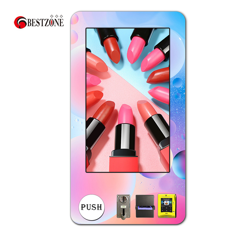 Lash Vending Machine With Touch Screen Beauty Makeup Cosmetics Vending Machine With Credit Card For Sale