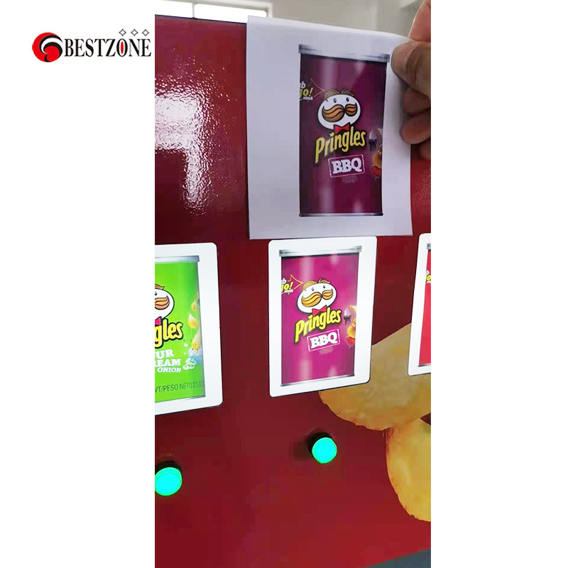 Pringles     Drinks  Snacks Combo  Customized  Vending Machine