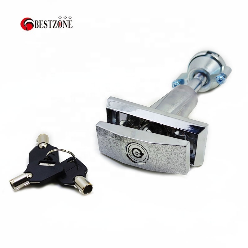 Vending machine locks, snack vending machine T handle lock with 3 keys tubular key -long type